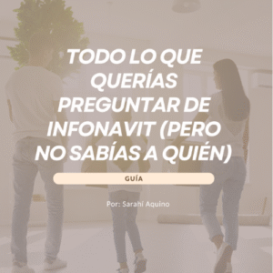 Una pareja y un niño tomados de la mano mientras caminan al frente un texto que dice Todo lo que querias preguntar de Infonavit pero no sabías a quién.